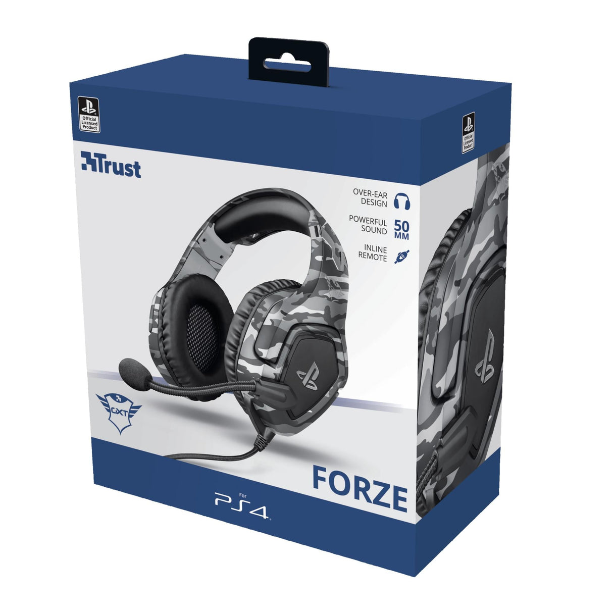 TRUST GXT488 FORZE-G PS4 HEADSET GRÅT