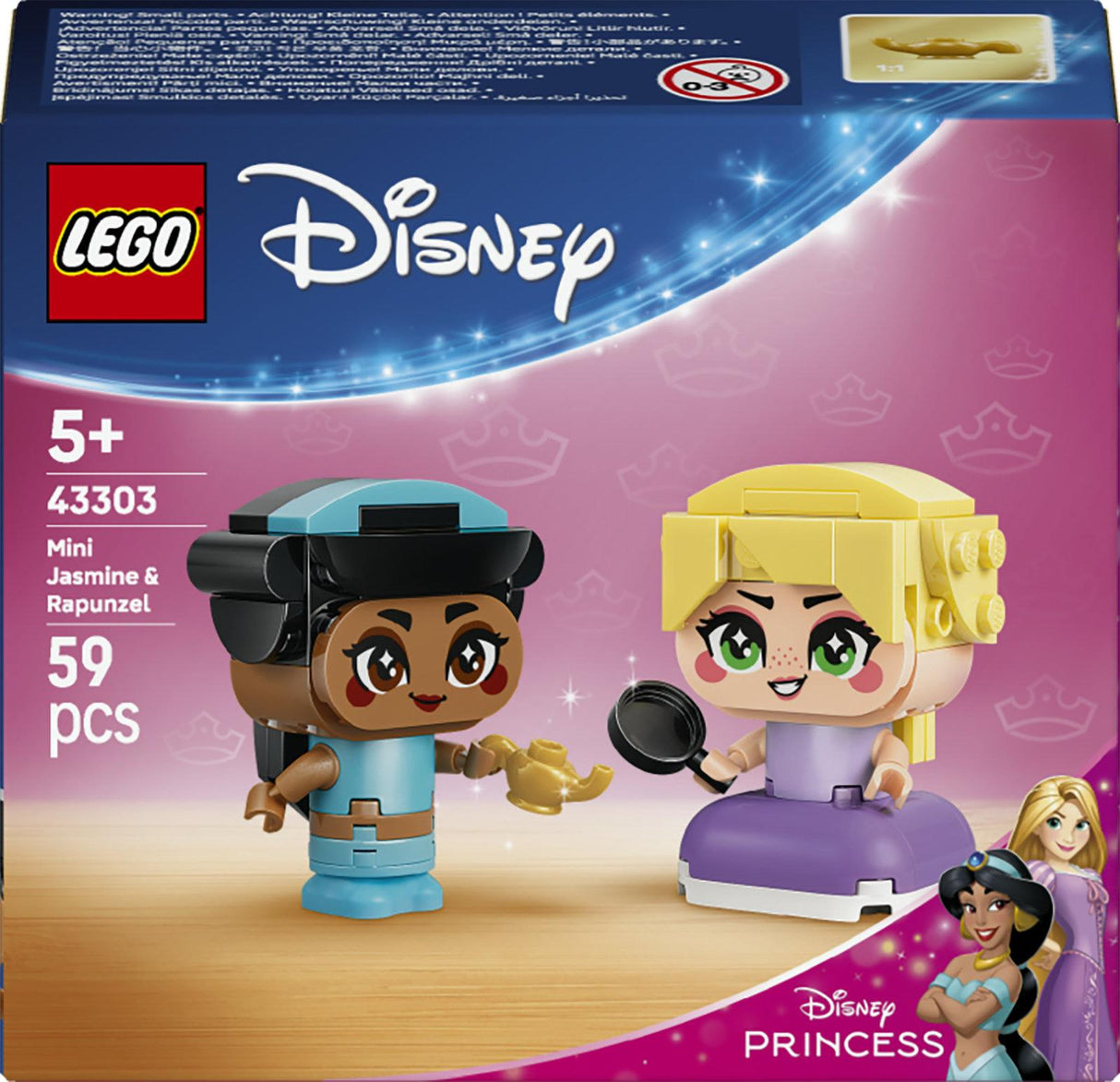 LEGO 43303 Disney Princess The mini princesses Jasmin & Rapunzel LEGO