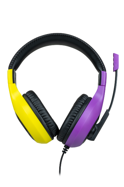 BigBen Interactive Stereo Gaming Headset V1 - Lila + Gul (Switch)