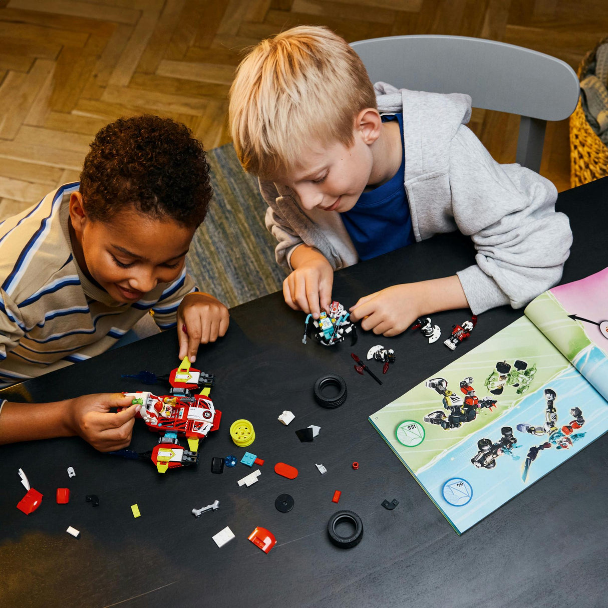 LEGO 71497 DREAMZzz Cooper's Tiger Mech and Zero's Hot Rod car LEGO