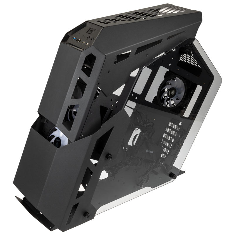 Kolink Big Chungus Shredded Edition Midi Tower ARGB Showcase - Svart