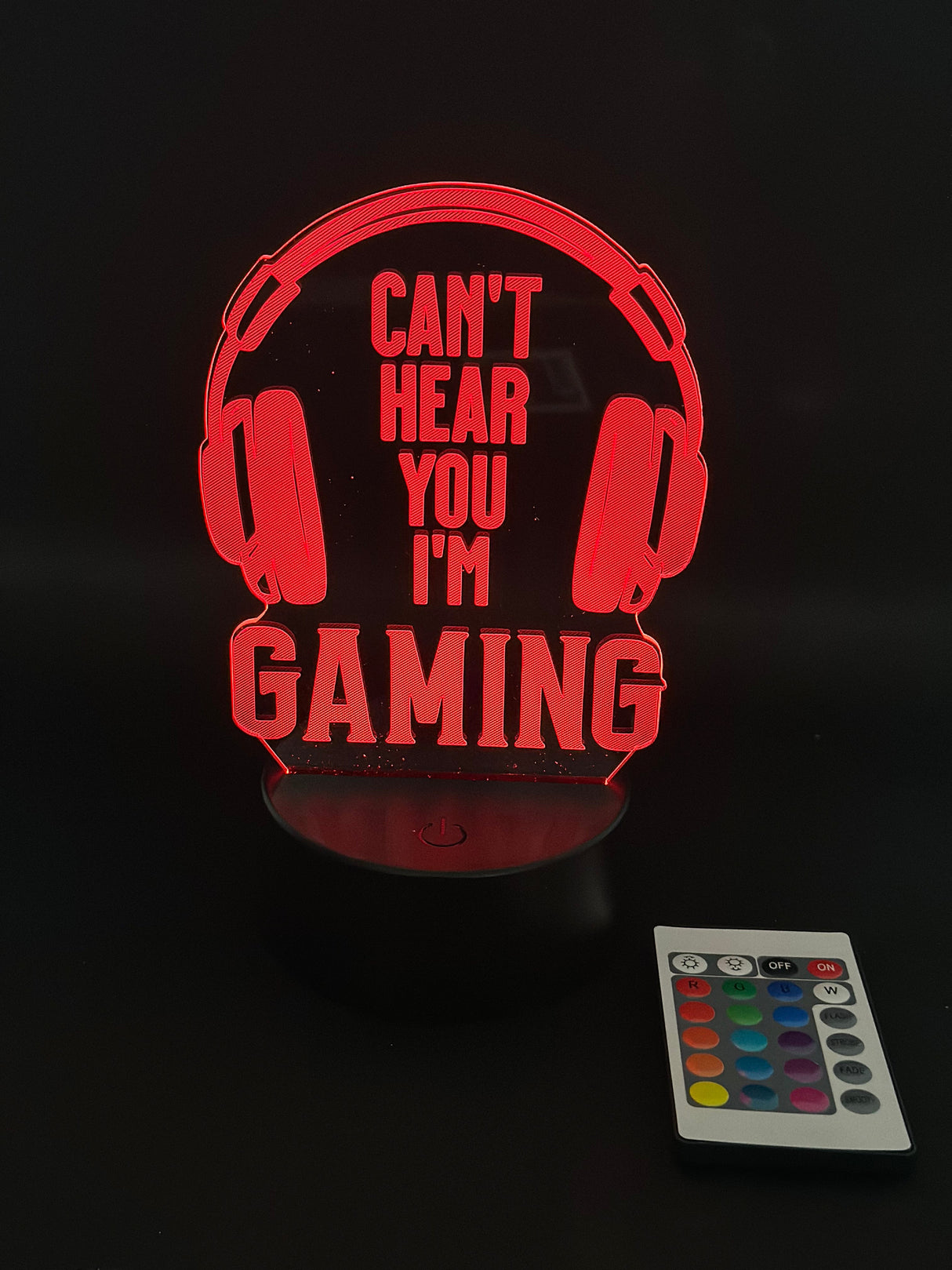 MECHARITE - 3D-lampa - HÖR DIG INTE