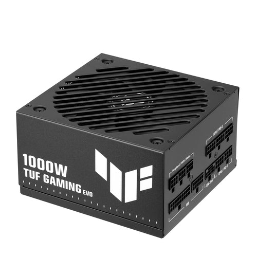 ASUS TUF Gaming 1000W Gold EVO – modulær PSU – blæsergitter og modulære stik