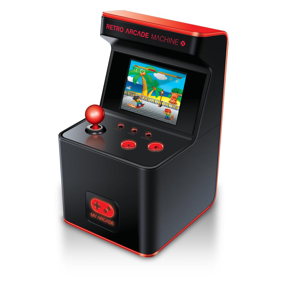 My Arcade Portable Retro Machine X 16-Bit Mini Arcade Cabinet (Inkluderar 300 Inbyggda Spel)