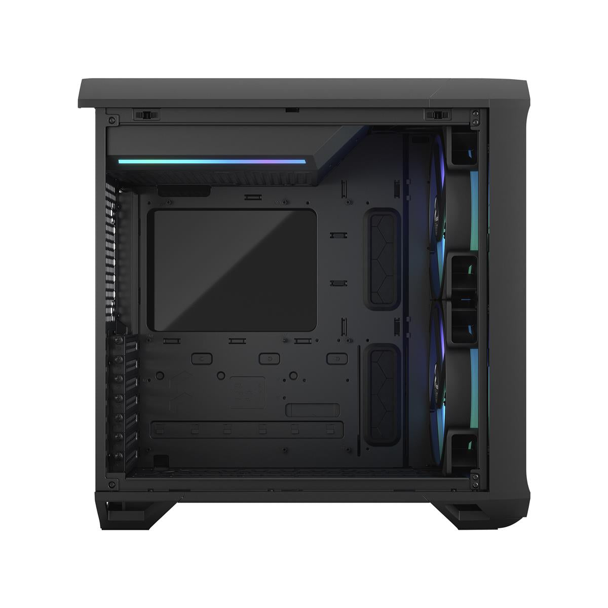 Fractal Design Torrent Kompakt RGB Svart TG Ljusfärg
