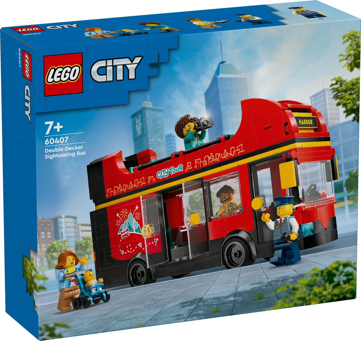LEGO City - Röd Dubbeldäckare Sightseeingbuss (60407)