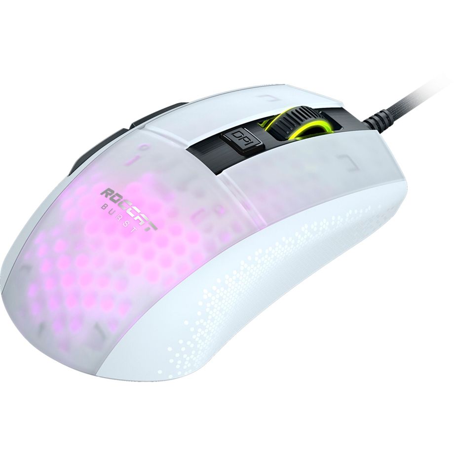 Roccat Burst Pro White RGB Gaming Mus
