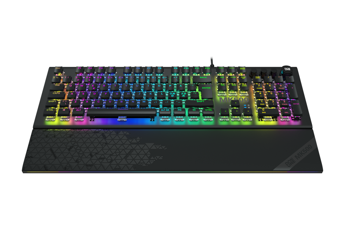 DON ONE - MK500 RGB Mekaniskt Tangentbord - Röd Switch