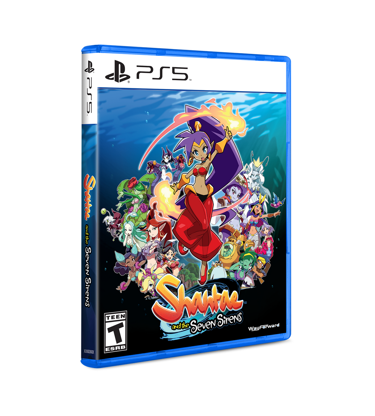 Shantae and the Seven Sirens (Limited Run) (Import) – PlayStation 5 – spilomslag
