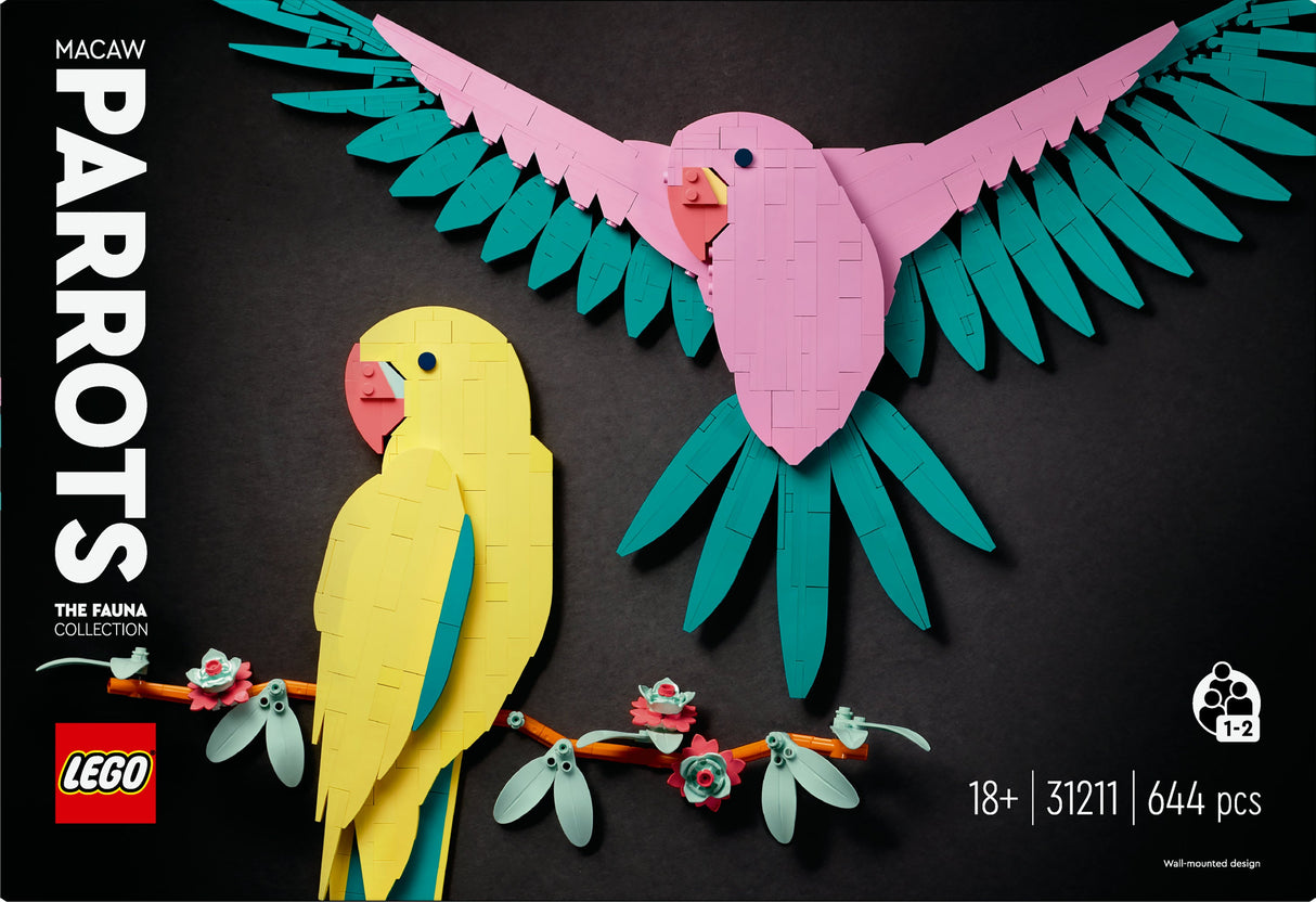 LEGO ART - The Fauna Collection - Ara Papegoja (31211)