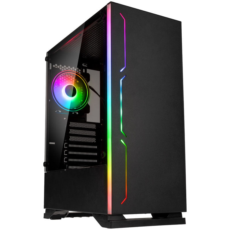 Kolink Inspire Series K11 Midi-Tower ARGB Gaming Case-Svart fönster