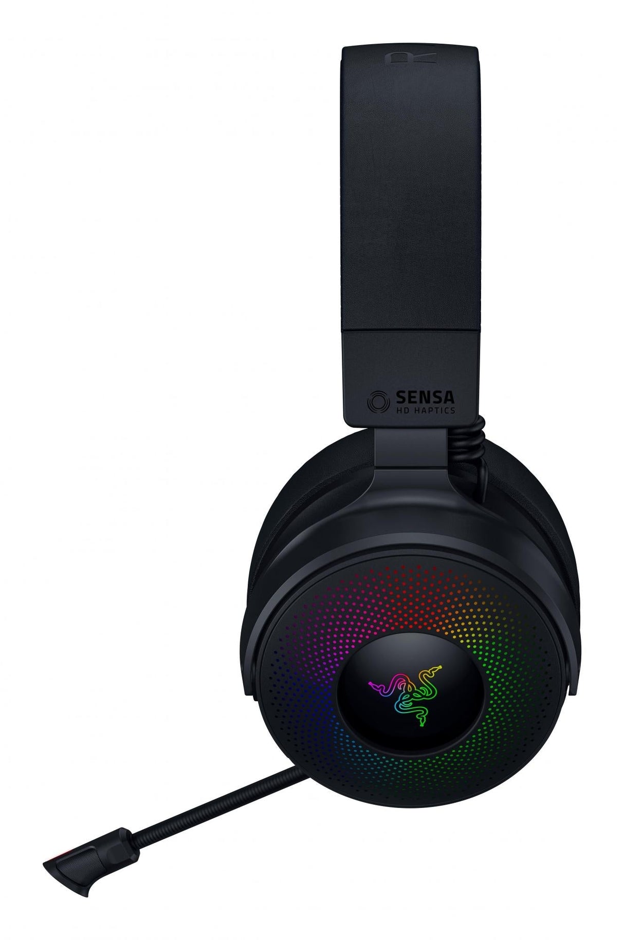 Razer – Kraken V4 Pro Black – Trådløst RGB Gaming Headset (Wireless & Kabel)