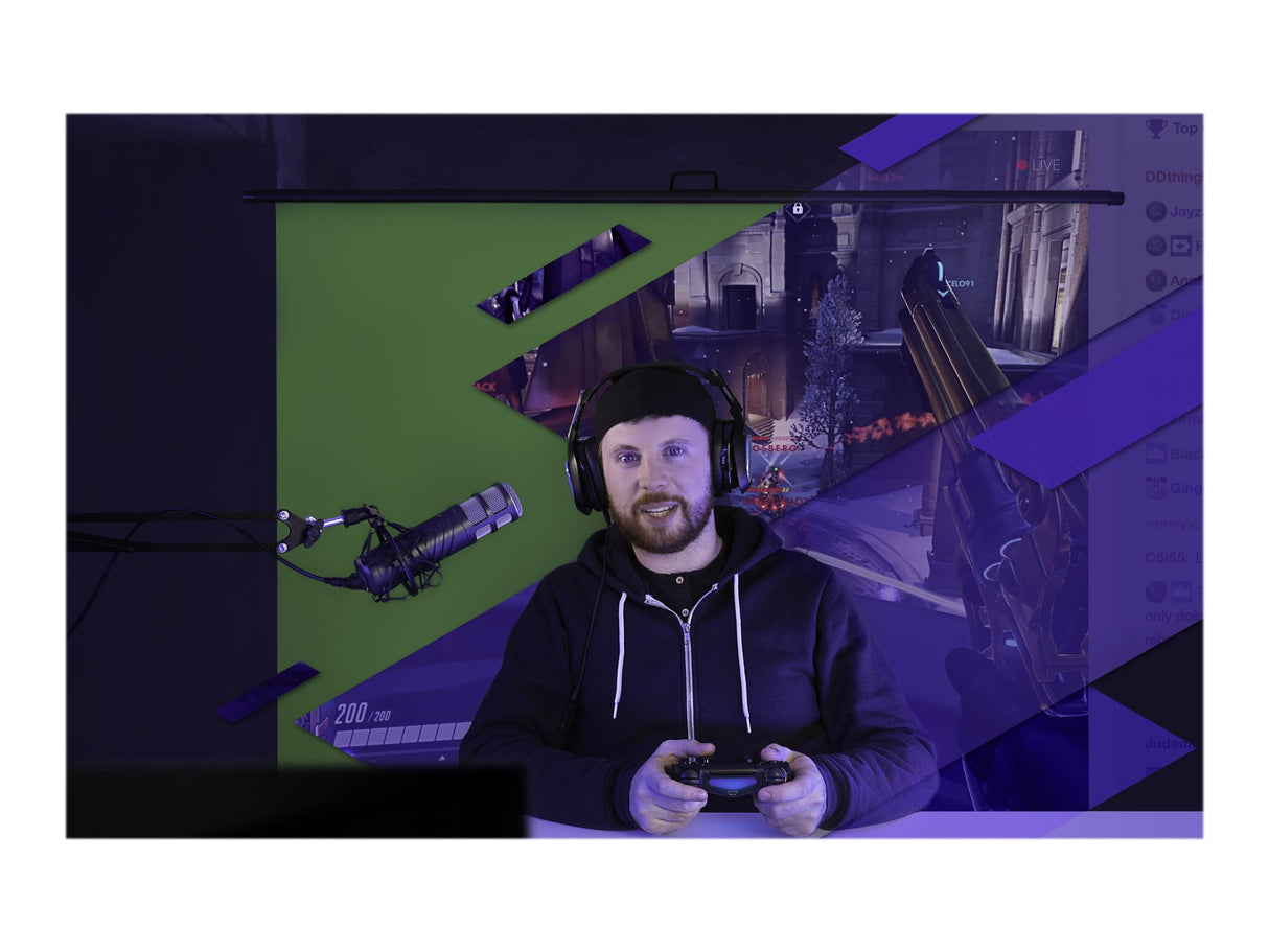 Elgato Green Screen Bakgrund