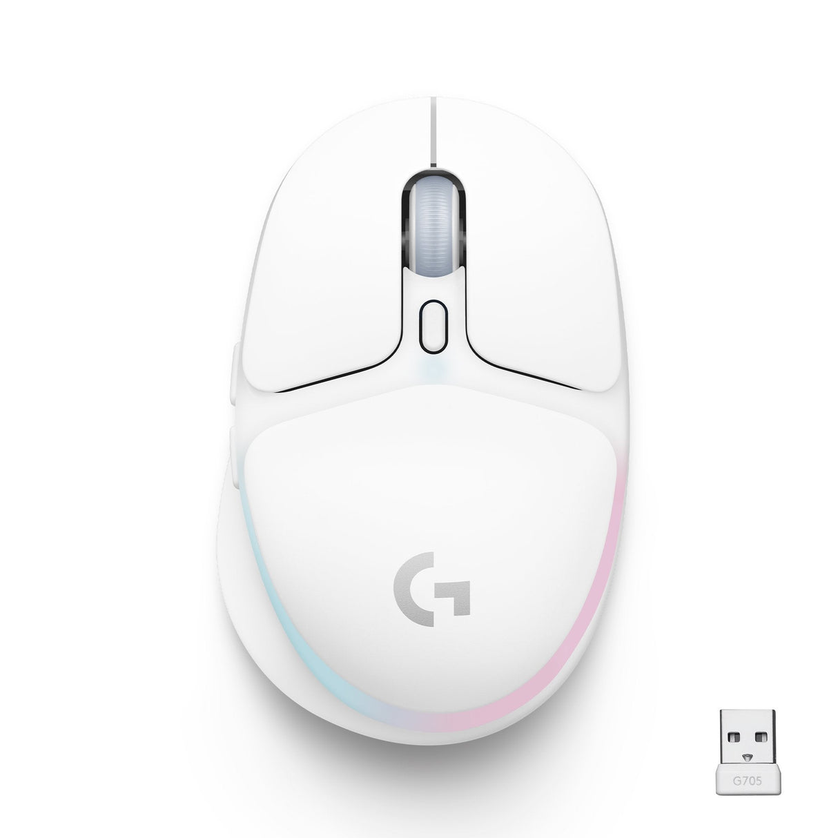 Logitech - G705 - Trådlös Spelmus - Off White