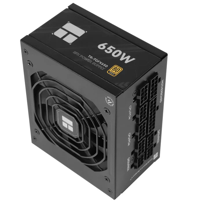 Thermalright TR-TGFX 650W, Svart, 80+ Guld Modulärt Nätaggregat. SFX