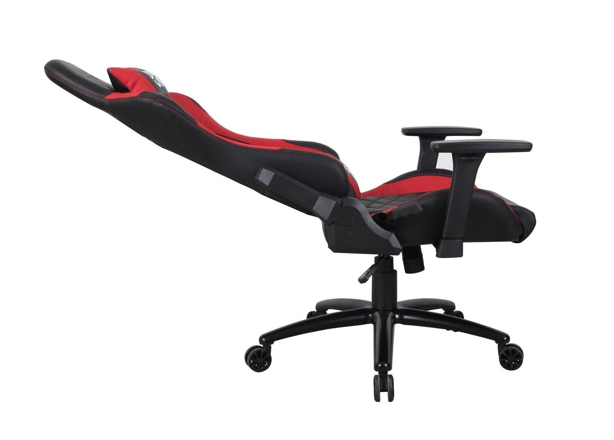 DON ONE -GC300 SPELSTOL Svart/Röd - PU-läder - Upp Till 120 KG