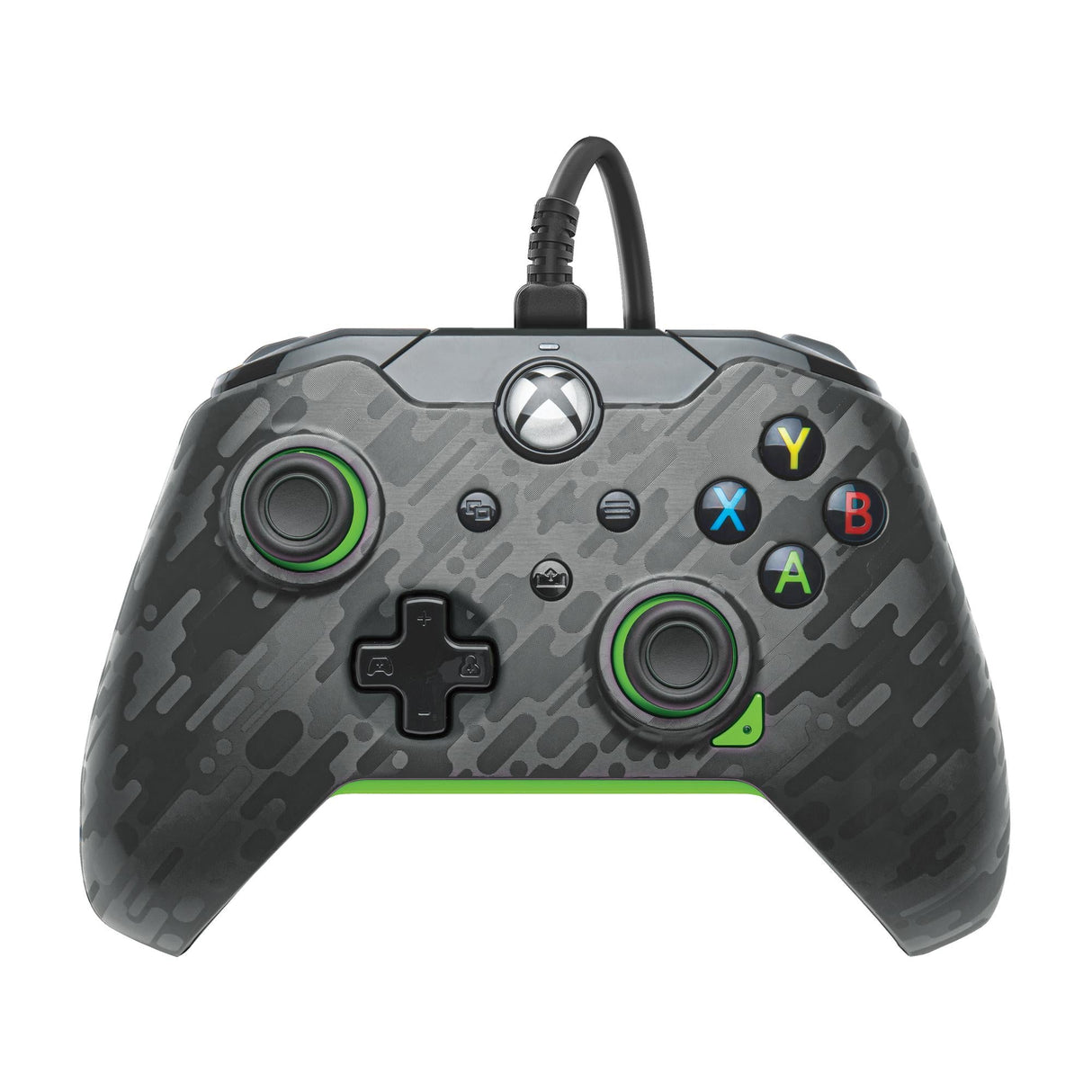 PDP Wired Controller Xbox Series X Carbon - Neon (grön)