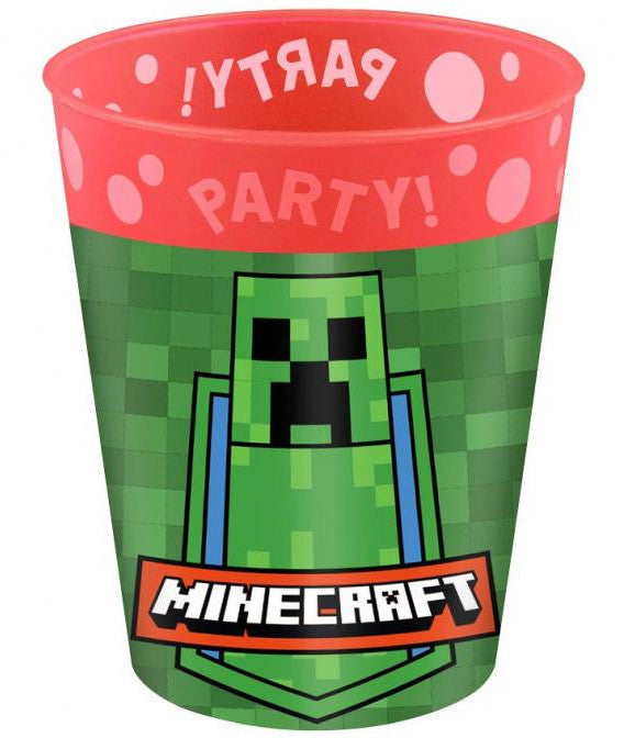 Minecraft Micro Premium Plastmuggar Set 4 Delar 250 Ml