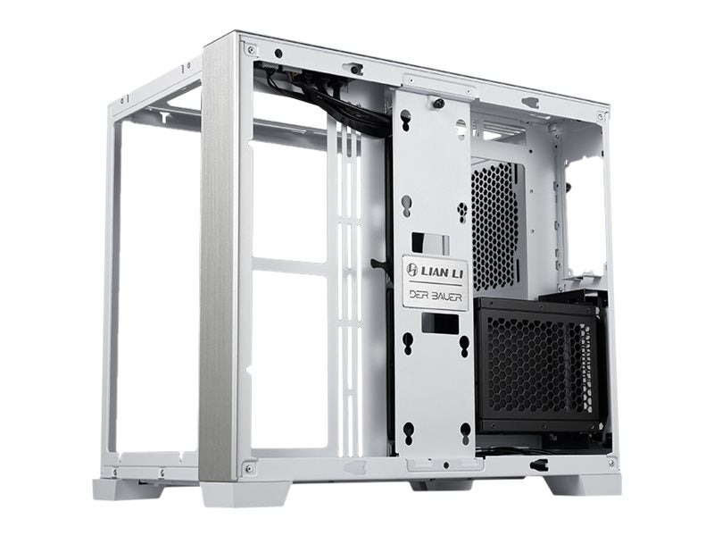 Lian Li PC-O11 Dynamic MINI - Härdat glas - Vit