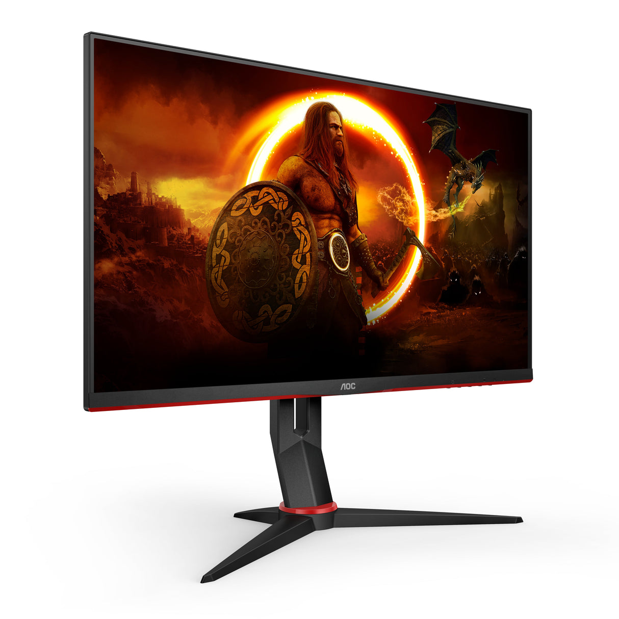 AOC Gaming Q27G2U/BK 27 2560 X 1440 HDMI DisplayPort 144Hz Pivot-skärm