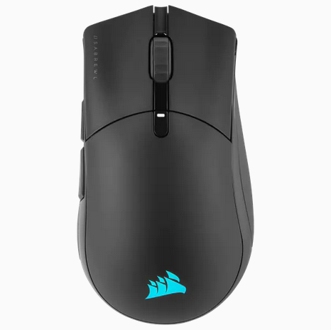 CORSAIR Champion Series SABRE RGB PRO TRÅDLÖS Optisk Trådlös Kabel Svart