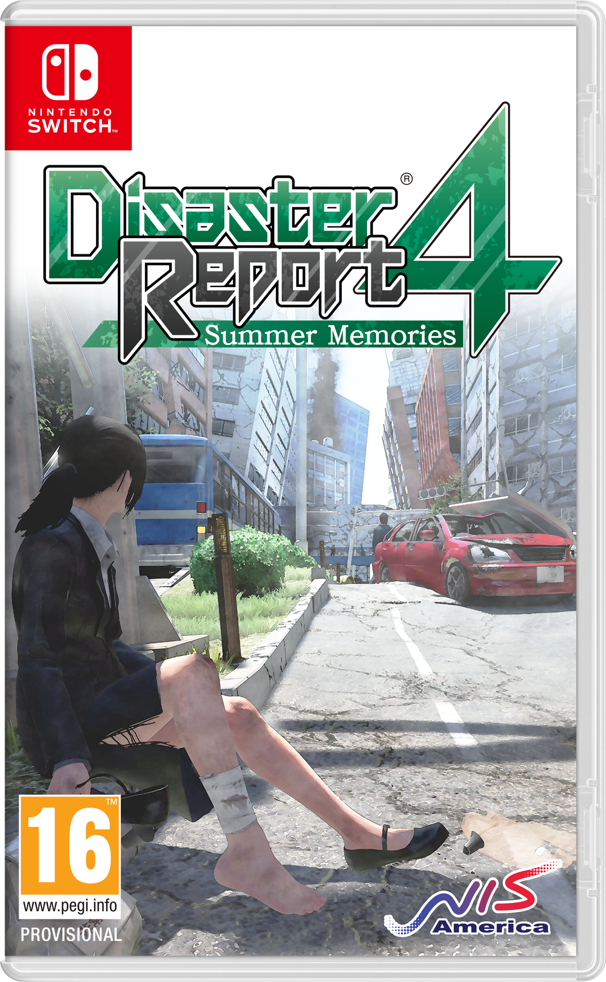Disaster Report 4: Summer Memories – Nintendo Switch – forside