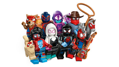 LEGO 71050 Minifigures Spider Man: Across the Spider-Verse, construction toy assorted item, one figure Lego