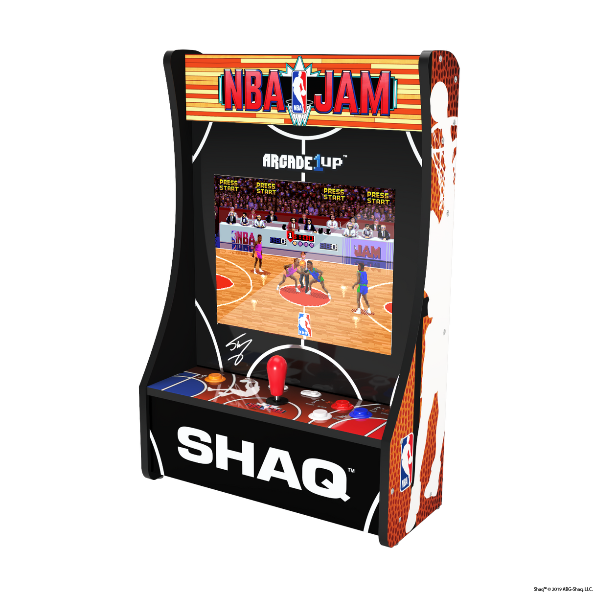 ARCADE 1 UP NBA JAM PARTYCADE MACHINE
