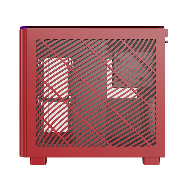 Montech King 95 Röd - Curved Glas