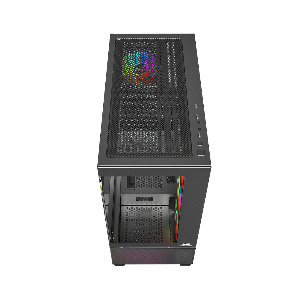 Nordic Gaming Hugin RGB Tower ATX - Svart