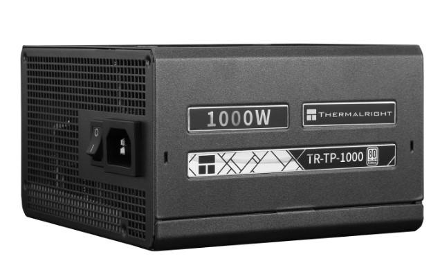 Thermalright TR-TP 1000-W Svart - PSU, 80+ Platinum