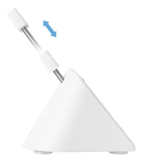 WA85 Mouse Bungee Förlängbar Arm Passar Alla Trådbundna Möss Vita