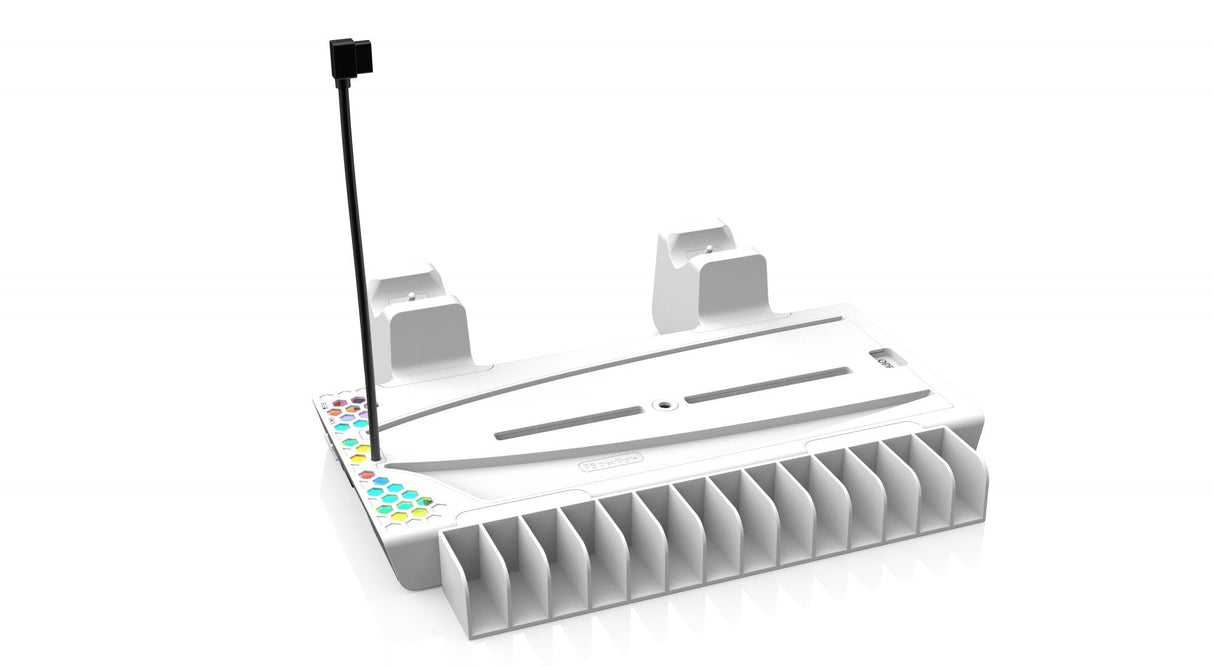 Oniverse Ps5 Nexus 5 Multifunction Stand For Ps5 - White ONIVERSE