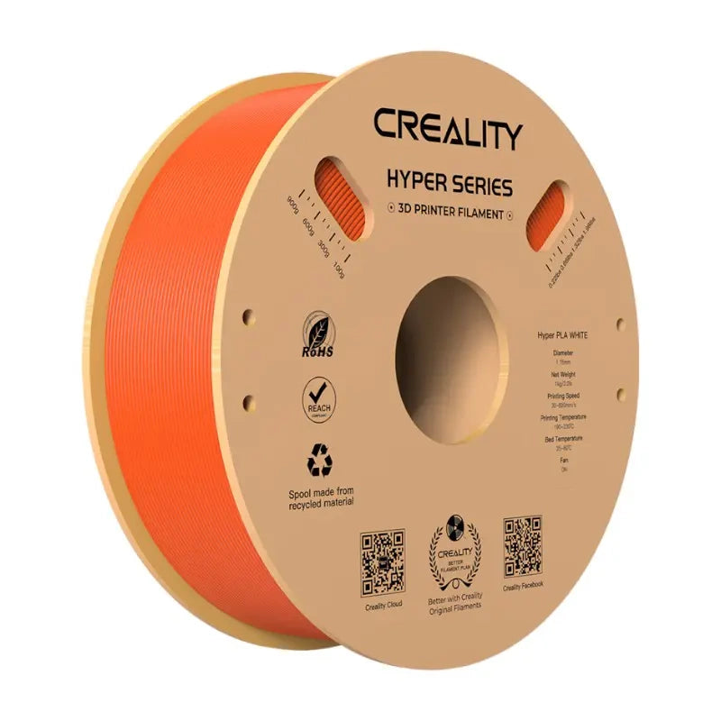 Creality Hyper PLA filament – orange, 1 kg