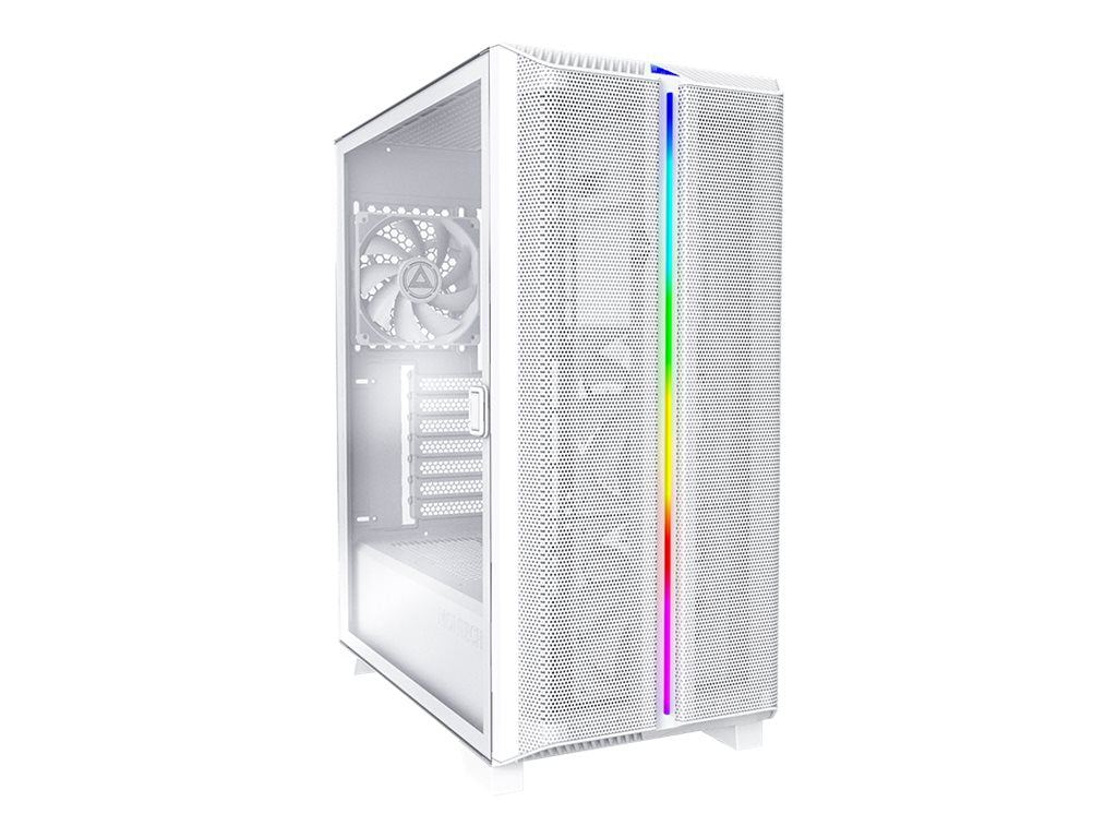 Montech Sky One Lite Tower ATX Ingen Strömförsörjning Vit