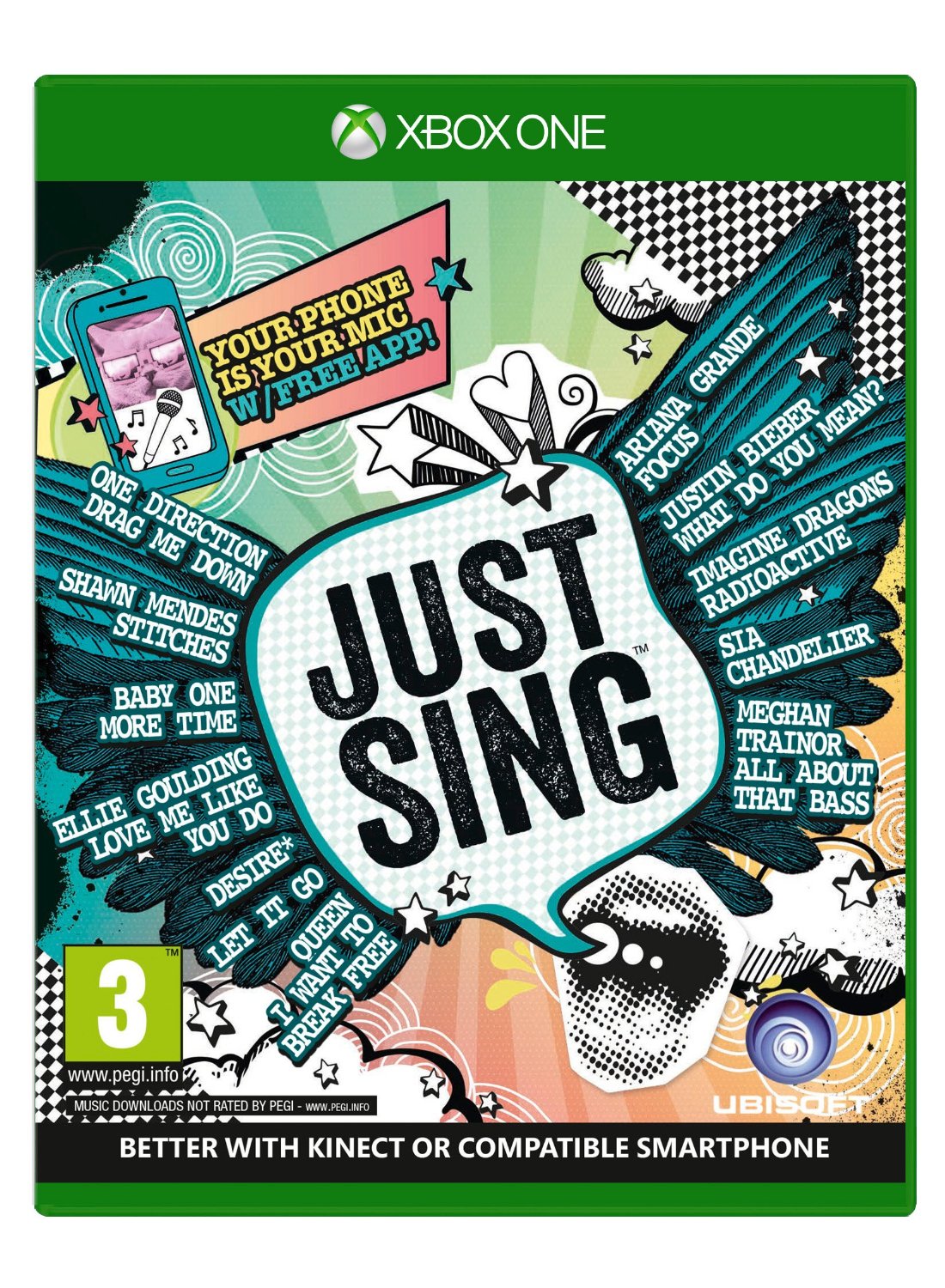 Just Sing – Xbox One – spilomslag