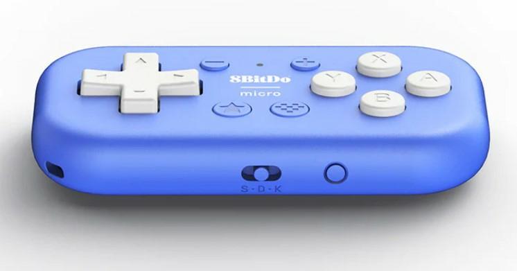 8BitDo Micro Bluetooth Gamepad Blå