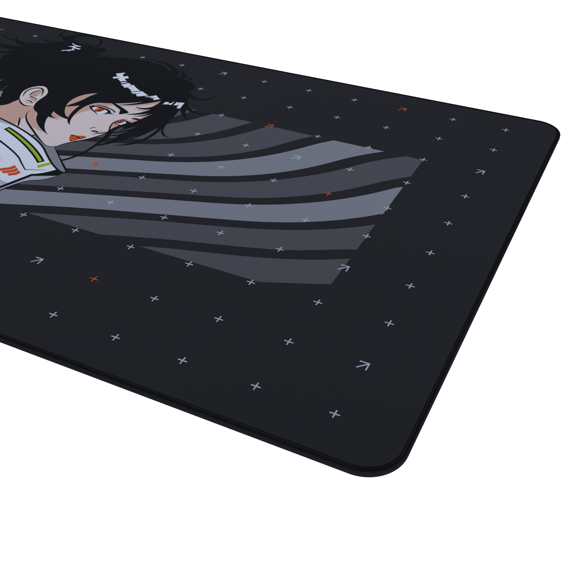 Mighty Setup - Armory Girl Orange Mouse Pad