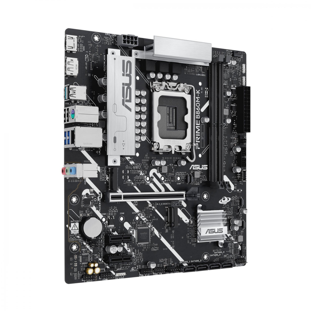 ASUS PRIME B860M-K (mATX, B860, LGA 1851, DDR5) ASUS