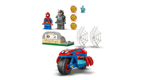 LEGO 11206 Marvel Spidey and his super friends Spidey on motorcycle vs. Rhino Lego