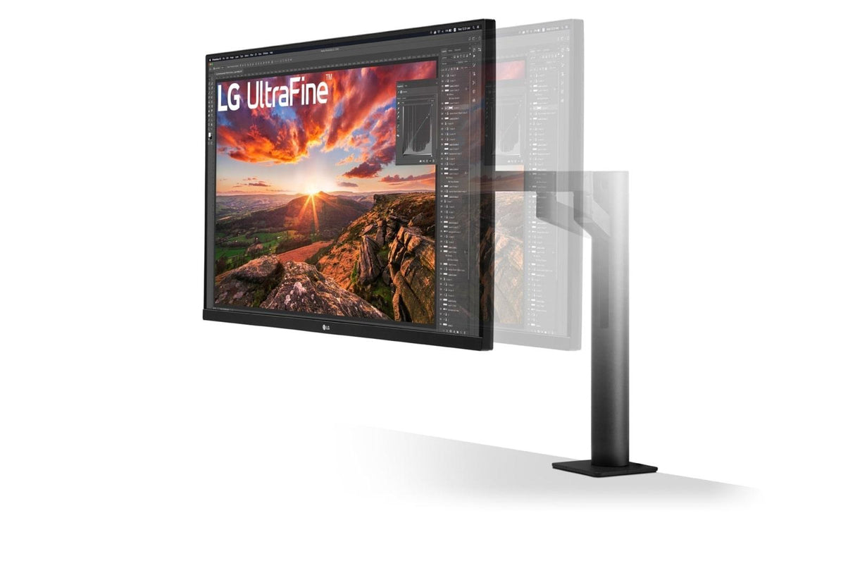 LG UltraFine Ergo 32UN880P-B 32 3840 X 2160 (4K) HDMI DisplayPort USB-C 60Hz Extend Retract Dockningsskärm