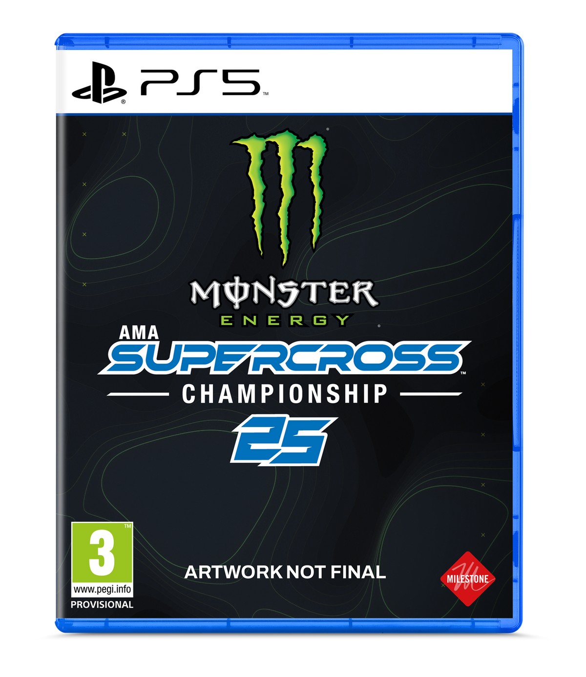 Monster Energy Supercross 25 – PlayStation 5 – spilomslag
