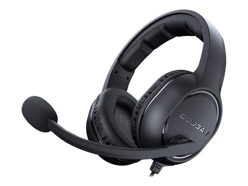 COUGAR HX330 Kabelheadset Svart