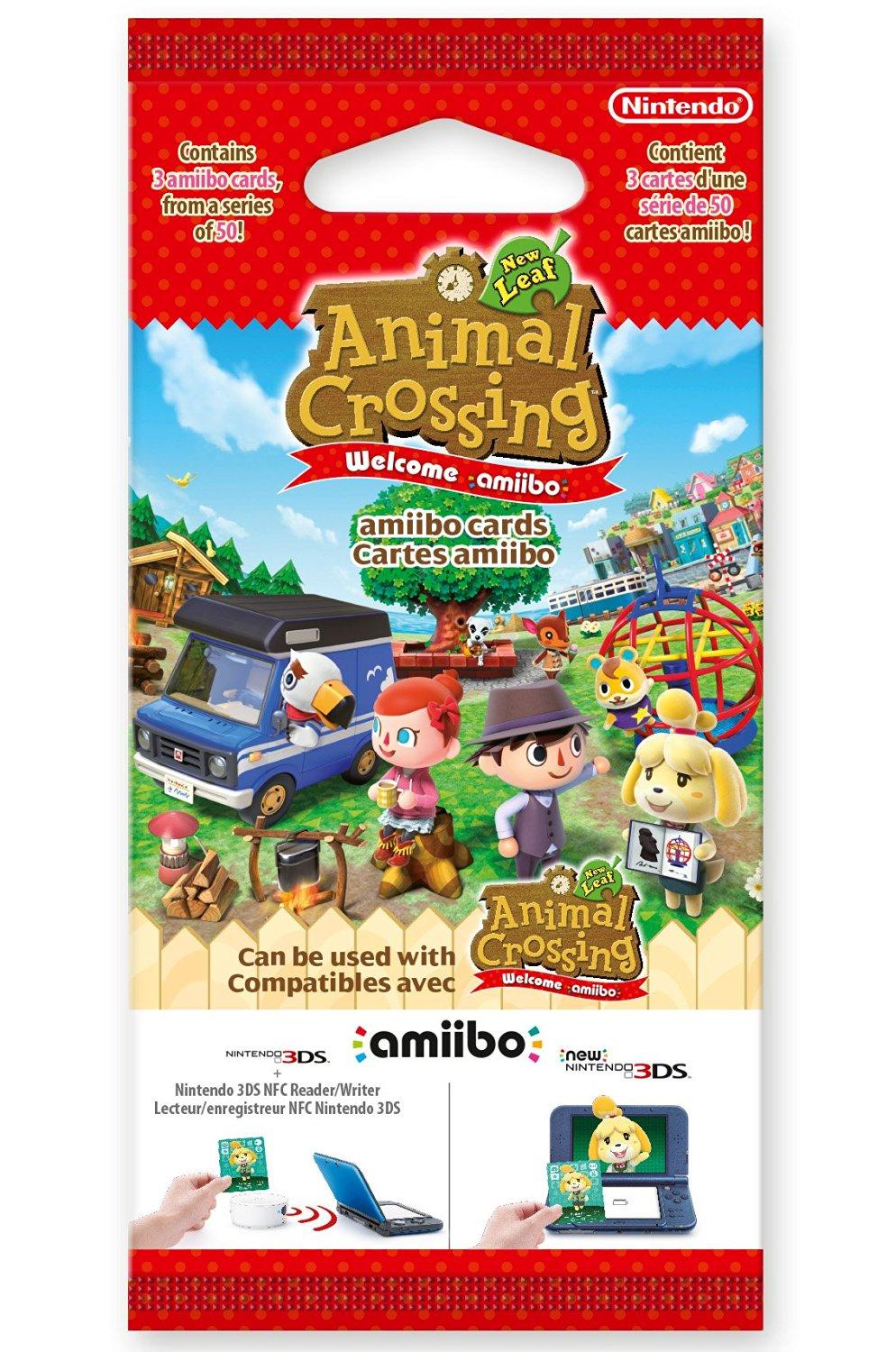 Animal Crossing New Leaf: Welcome amiibo! - Amiibo Cards (3pcs) Nacon