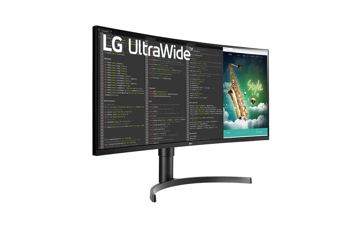 LG UltraWide 35WN75CP-B 35 3440 X 1440 (UltraWide) HDMI DisplayPort USB-C 100Hz Dockningsskärm
