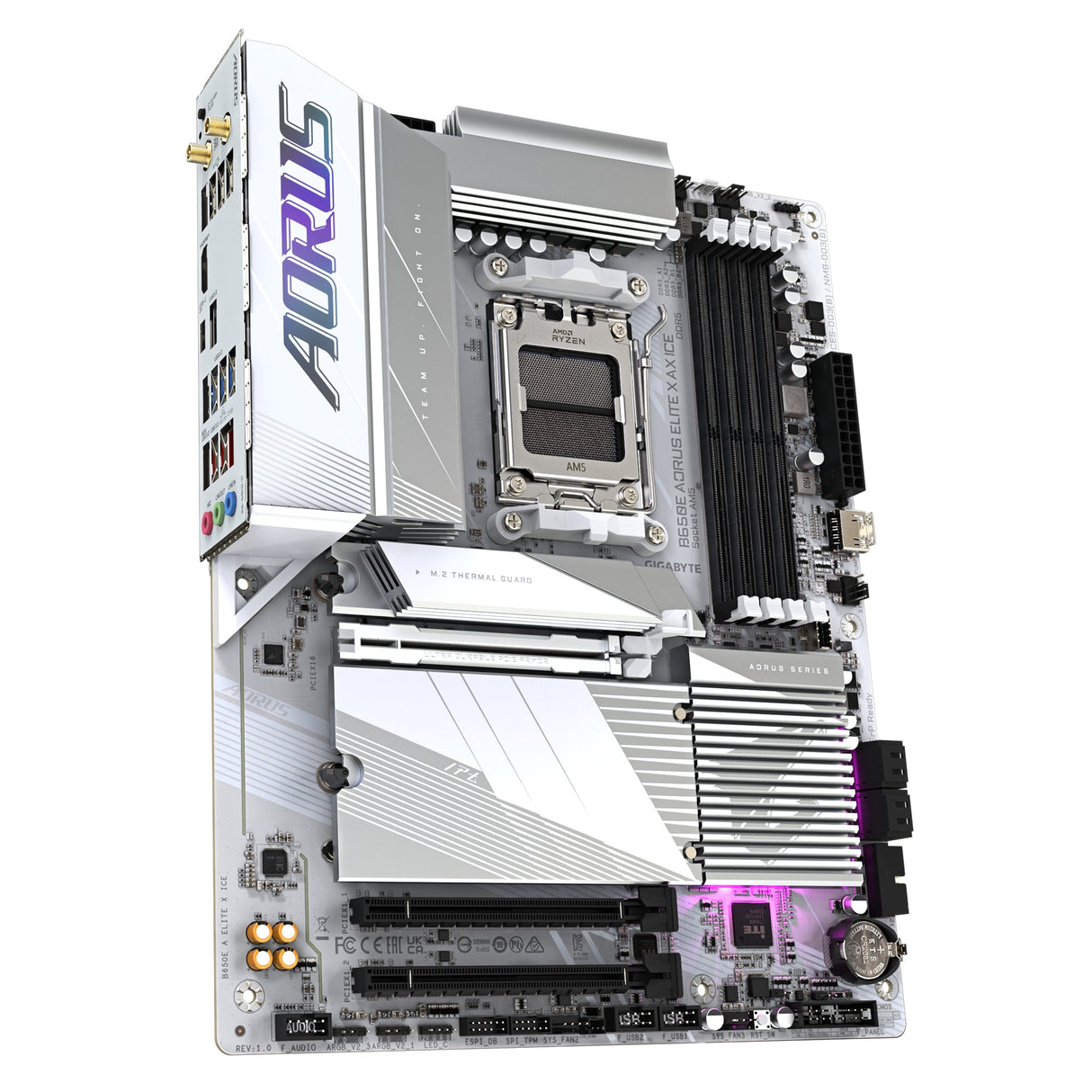 GigaByte B650E A ELITE X ICE - Sockel AM5 - Moderkort