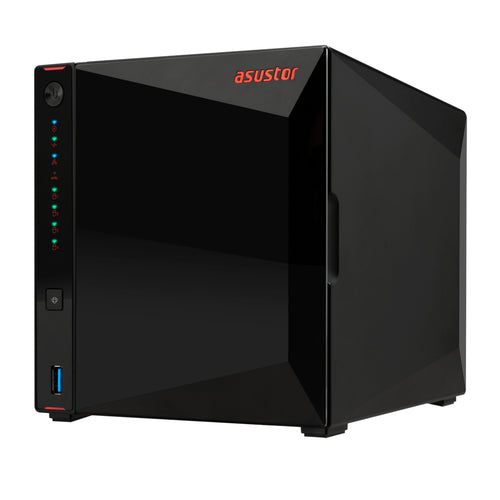 ASUSTOR Nimbustor 4 Gen2 AS5404T – set skråt forfra (vinkel 4)