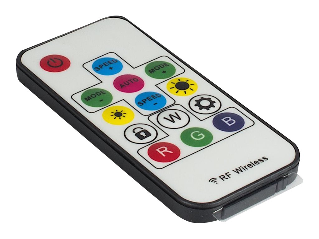 Inter-Tech W-III RGB Tower ATX Ingen strömförsörjning Svart