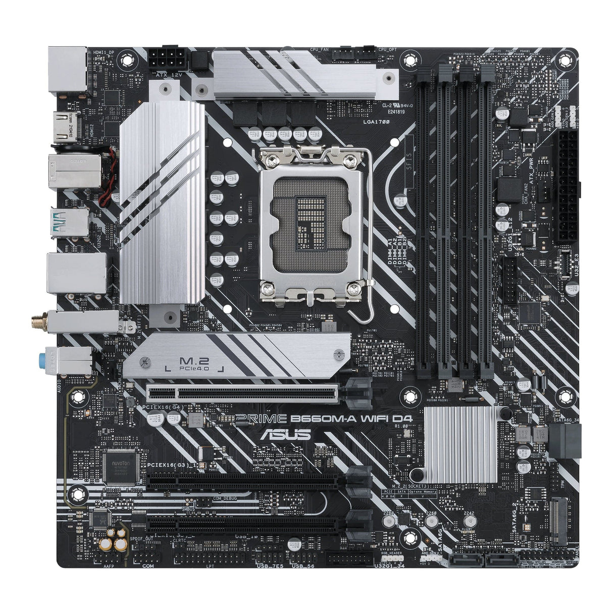 ASUS PRIME B660M-A WIFI D4 Micro-ATX LGA1700 Intel B660
