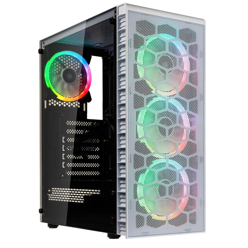 Kolink Observatory Lite Mesh ARGB Midi Tower Gaming Case - Vit
